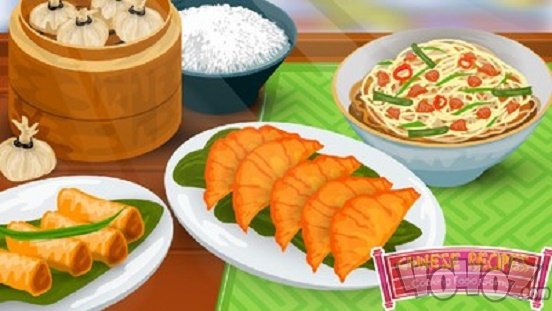 中华食谱烹饪食物