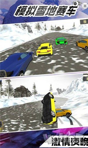 模拟雪地赛车