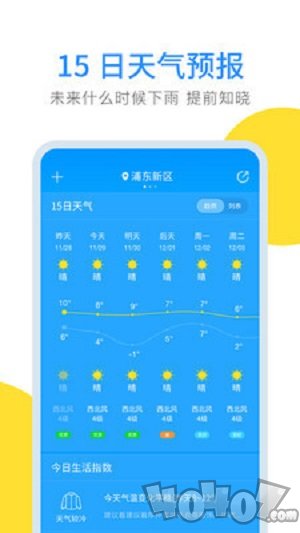 云端天气预报