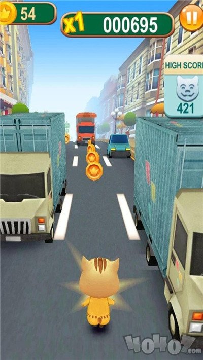 地铁猫咪跑酷