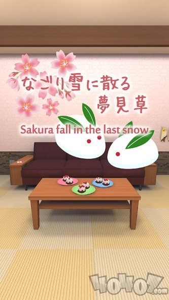 樱花落在最后一场雪中