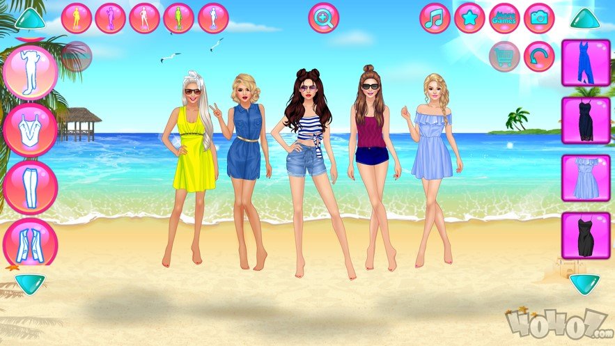 少女小队时装购物