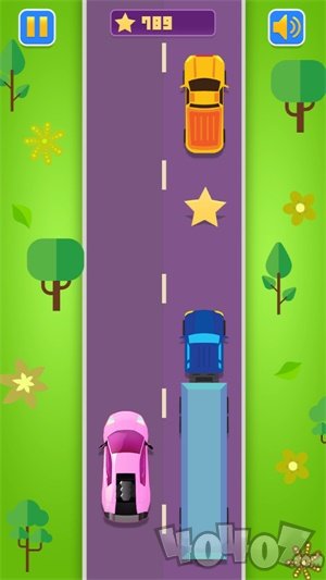 七彩赛车
