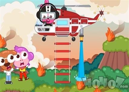 泡泡小镇消防局