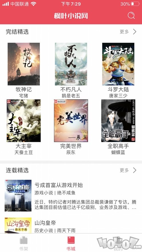 枫叶小说