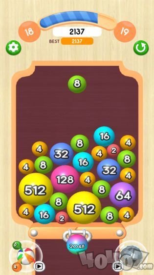 球球2048红包版