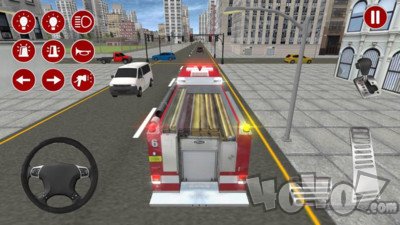 3D消防车