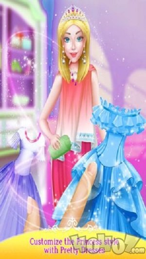 魔法公主的女孩化妆换装