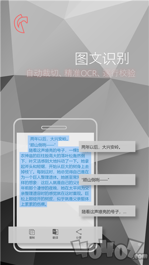 灰度拍照识字