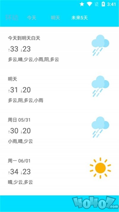 环绕天气