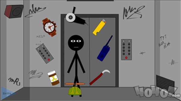 火柴人电梯逃亡：蠢死