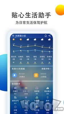 七彩天气预报