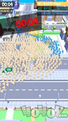 拥挤街道