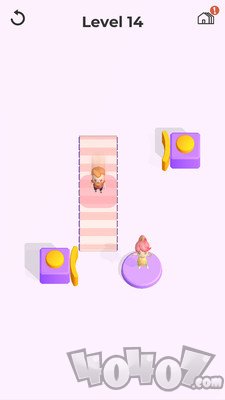 推向女孩