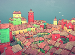 Steam即时城镇建造工具《Townscaper》抢先体验