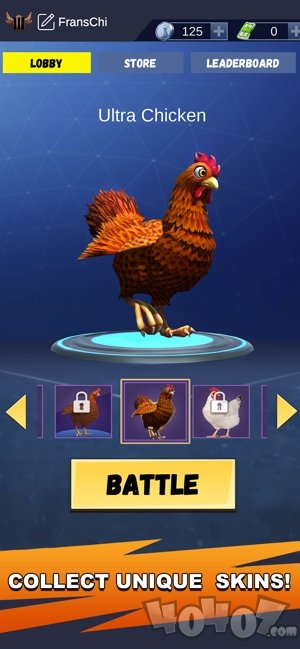 3D鸡肉挑战赛