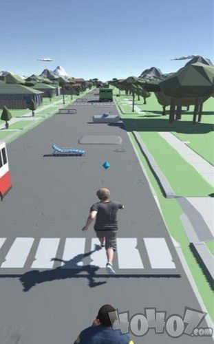街头奔跑者