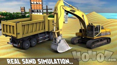 砂子挖掘机模拟器3D