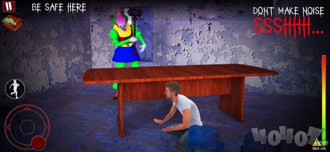 逃离怪异的冰尖叫小丑