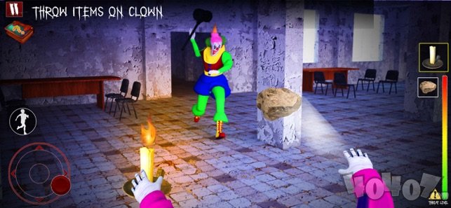 逃离怪异的冰尖叫小丑