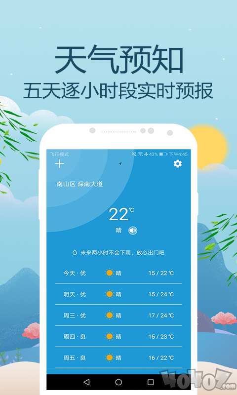天气预报通