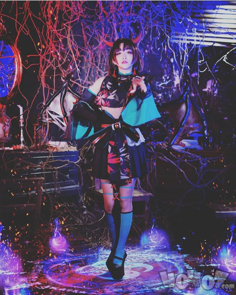 来自韩国的萌妹Coser，