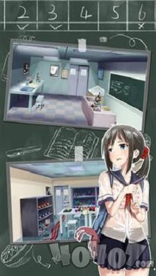 美女高中逃学