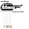 我派直升机去接你