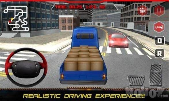 迷你卡车运输3D