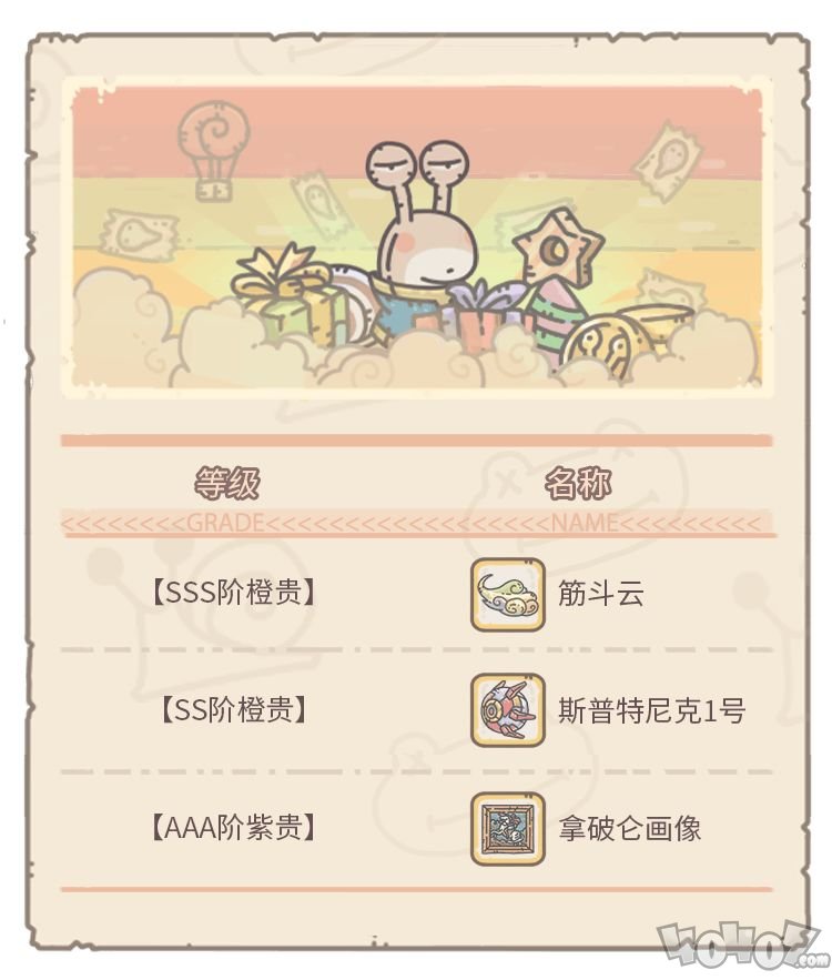 最强蜗牛贵重品收获祭橙贵一览 贵重品收获祭玩法介绍