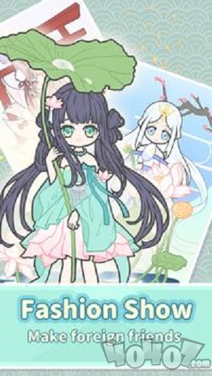 莉莉装扮少女