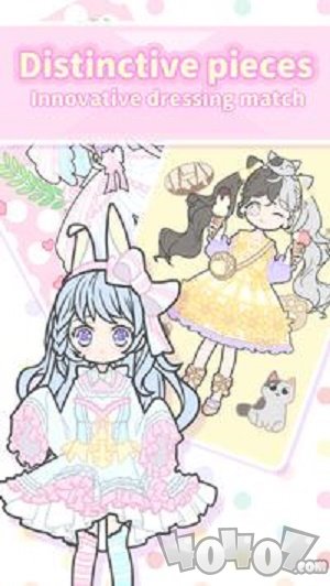 莉莉装扮少女