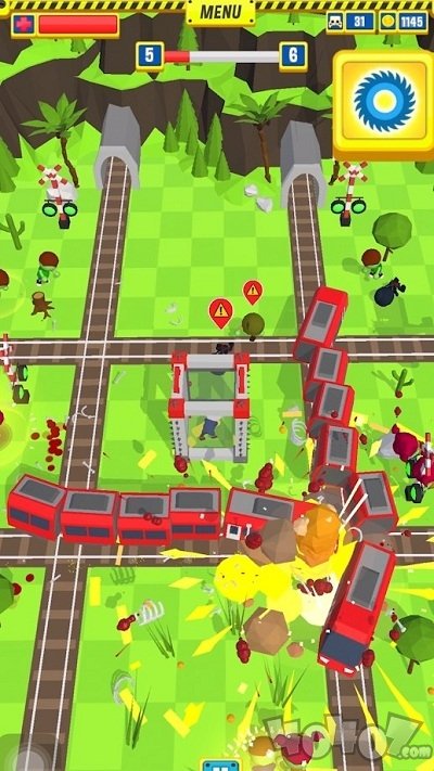 火车vs僵尸3D