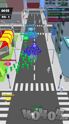 人群竞赛3D