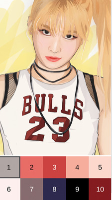 小姐姐拼图截图