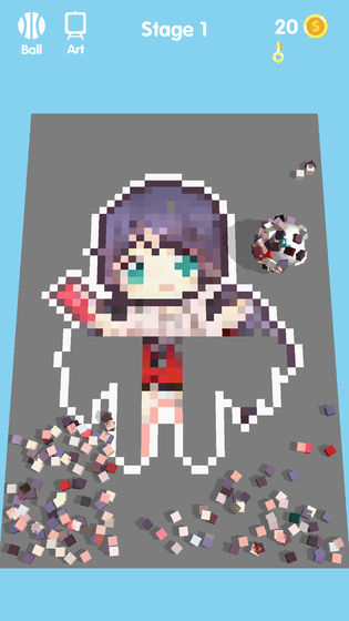 翻滚的球球截图