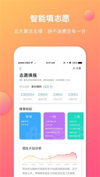 云择校高考志愿助手截图