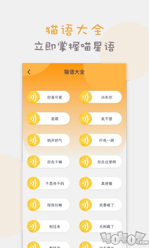 猫语猫咪翻译器