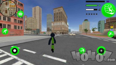 陆战型绳索火柴人