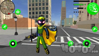 陆战型绳索火柴人