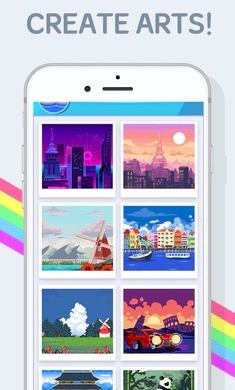 像素艺术世界旅行截图