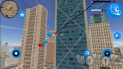 美国队长绳索火柴人