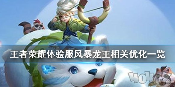 王者榮耀8月22日體驗(yàn)服更新風(fēng)暴龍王調(diào)整改動(dòng)優(yōu)化介紹