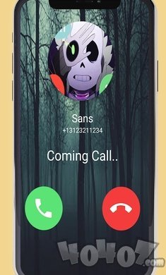 Sans视频通话模拟器