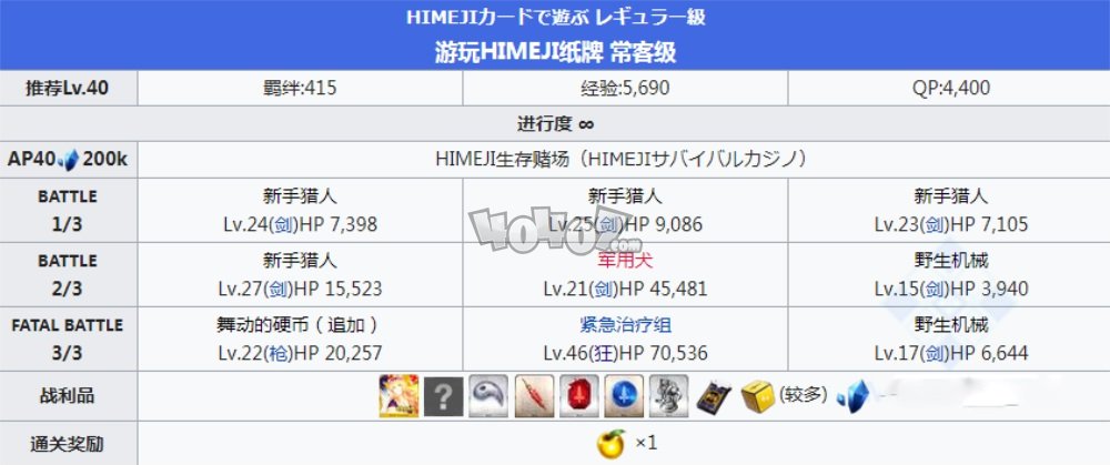 fgo泳裝四期活動free本himeji生存賭場配置 周回本游玩himeji紙牌掉落