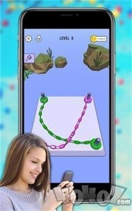 绳子排序3D