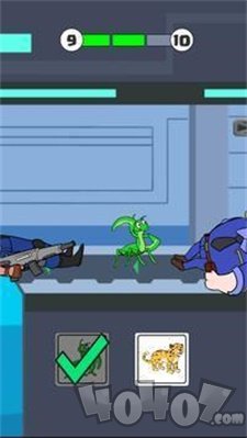 野兽男孩逃跑