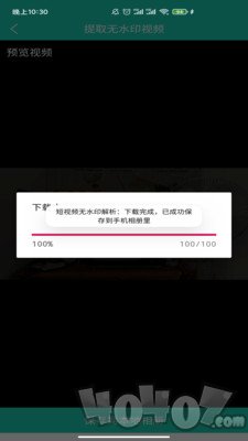 快速视频去水印