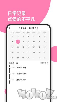日常体重记录