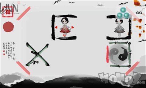 琳画在方块上的少女故事